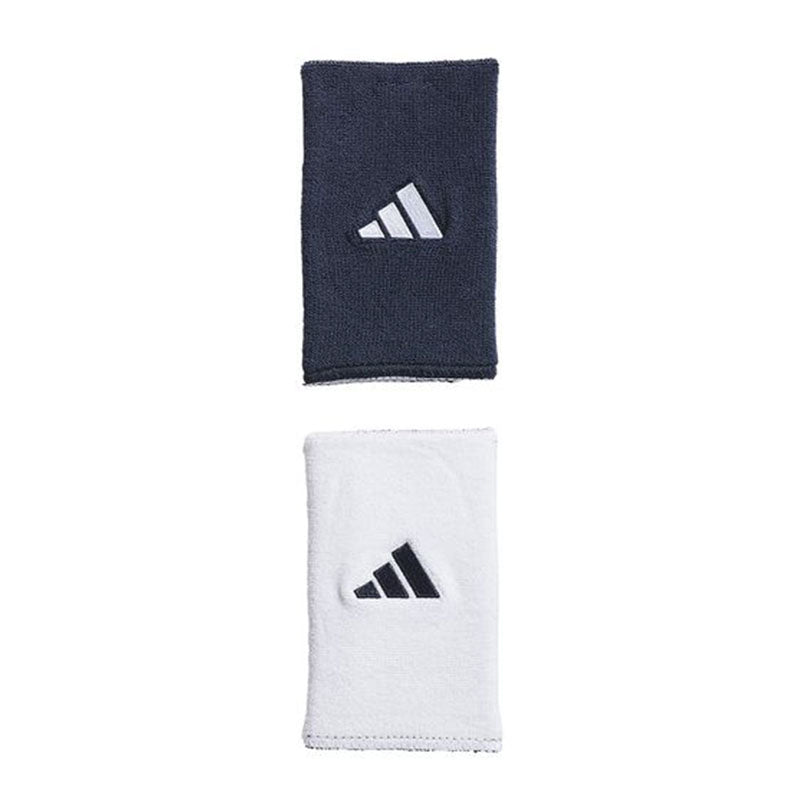Adidas Interval Large Reversible 2.0 Wristbands (navy/white) - Nvy / Os