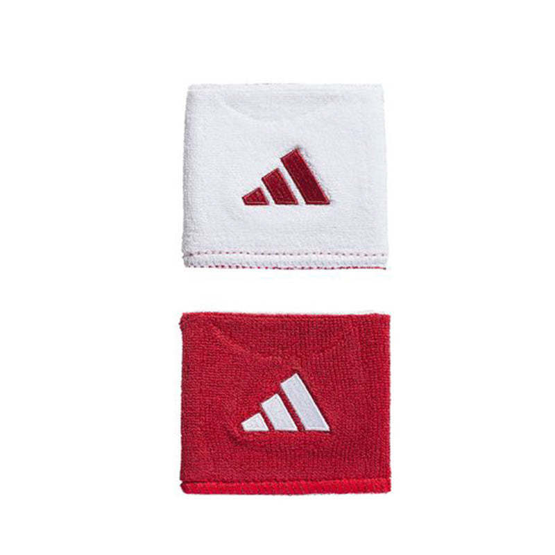 Adidas Interval Small Reversible 2.0 Wristbands - Red / Os