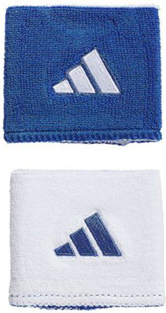 Adidas Interval Small Reversible 2.0 Wristbands - Royal White