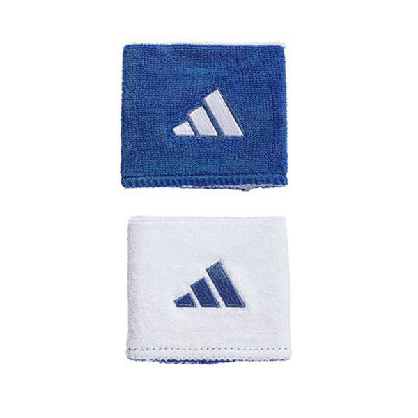 Adidas Interval Small Reversible 2.0 Wristbands - Royal White