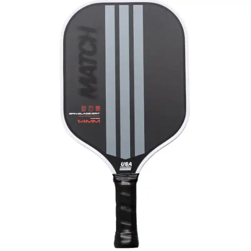 Adidas Match 2025 Pickleball Paddle - Black Silver