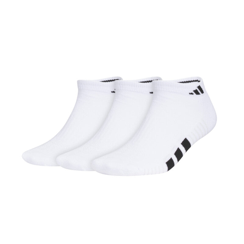 Adidas Men’s Cushioned 4.0 Low Cut Socks 3-pack (white) - Wht / Os
