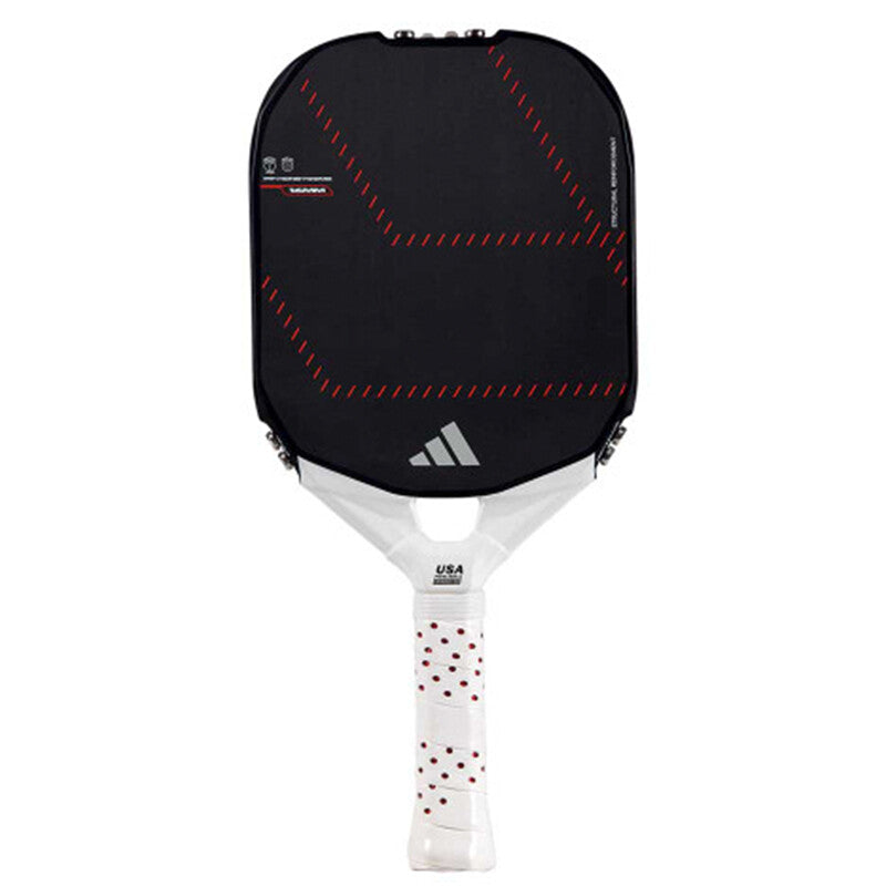 adidas MetalBone LP 2025 Pickleball Paddle - Black Red - HIT a Double