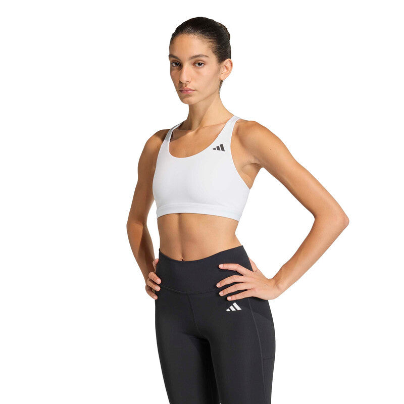 Adidas Optime Essentials Medium Support Bra (w) - Wht / Xs