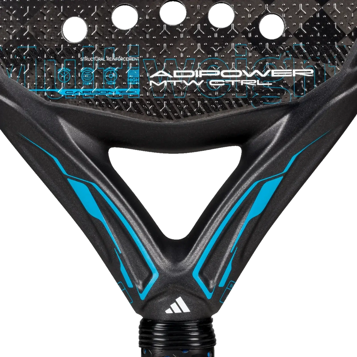 Adidas Padel Adipower Multiweight Ctrl 3.4 - Bk/bl / Os