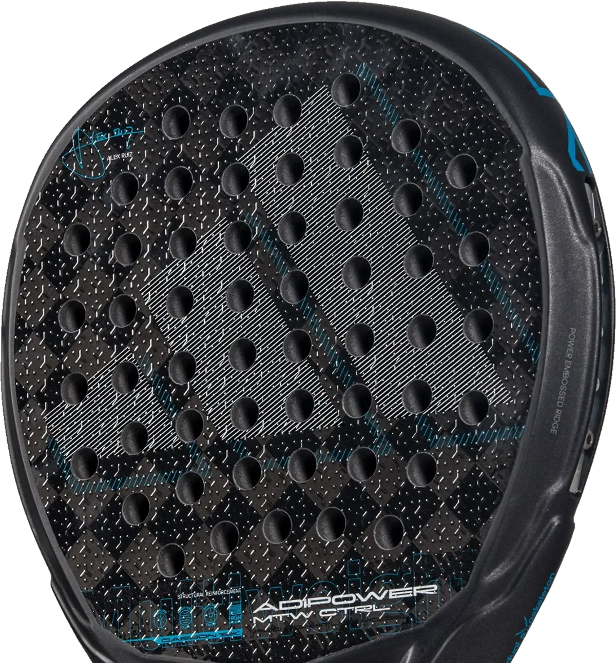 Adidas Padel Adipower Multiweight Ctrl 3.4 - Bk/bl / Os