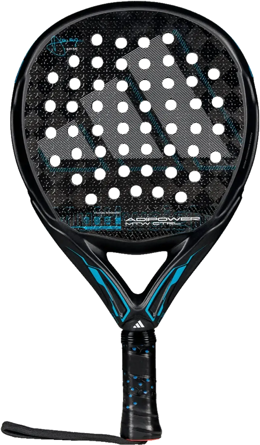 Adidas Padel Adipower Multiweight Ctrl 3.4 - Bk/bl / Os