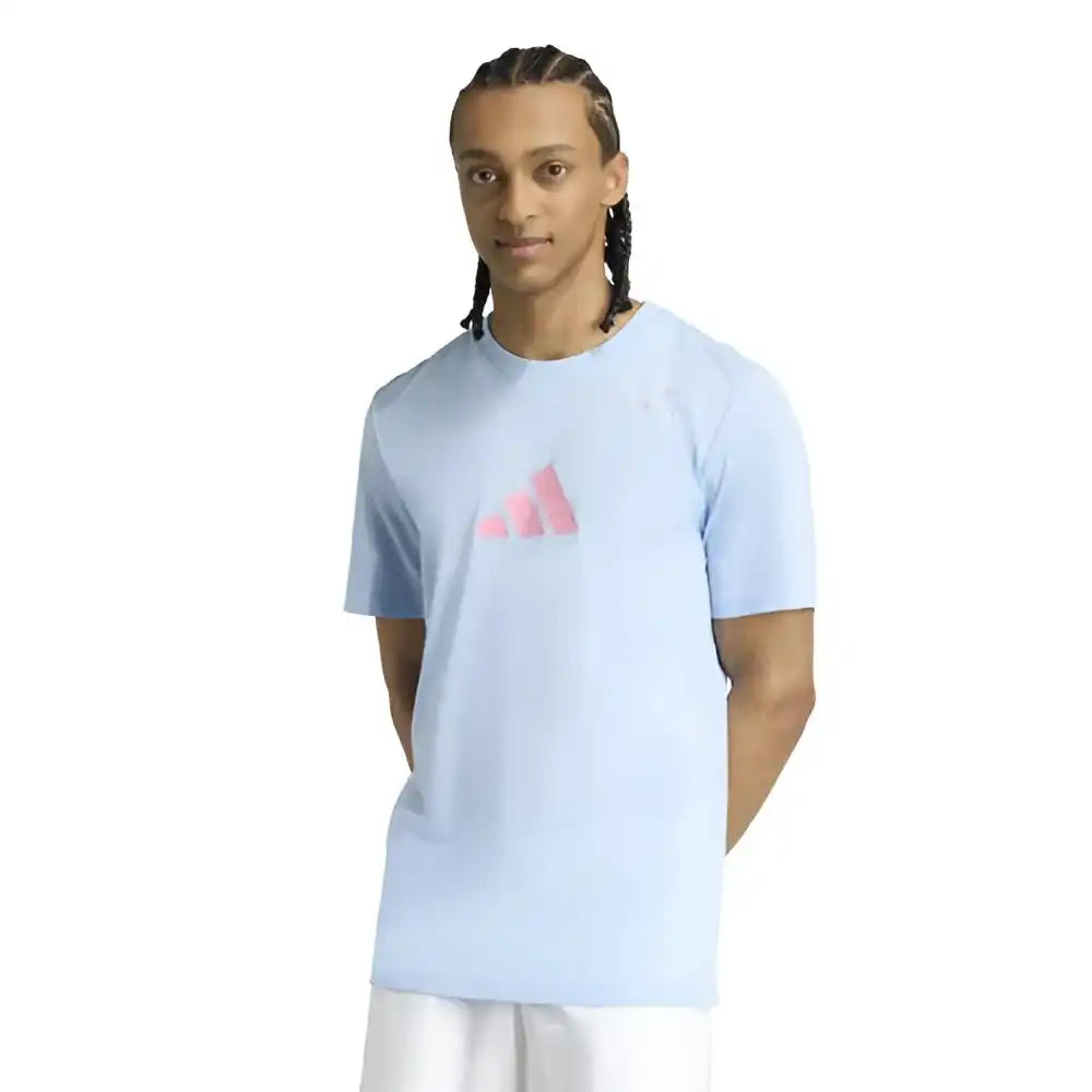 Adidas Padel Category Graphic Tee Men’s - Glow Blue