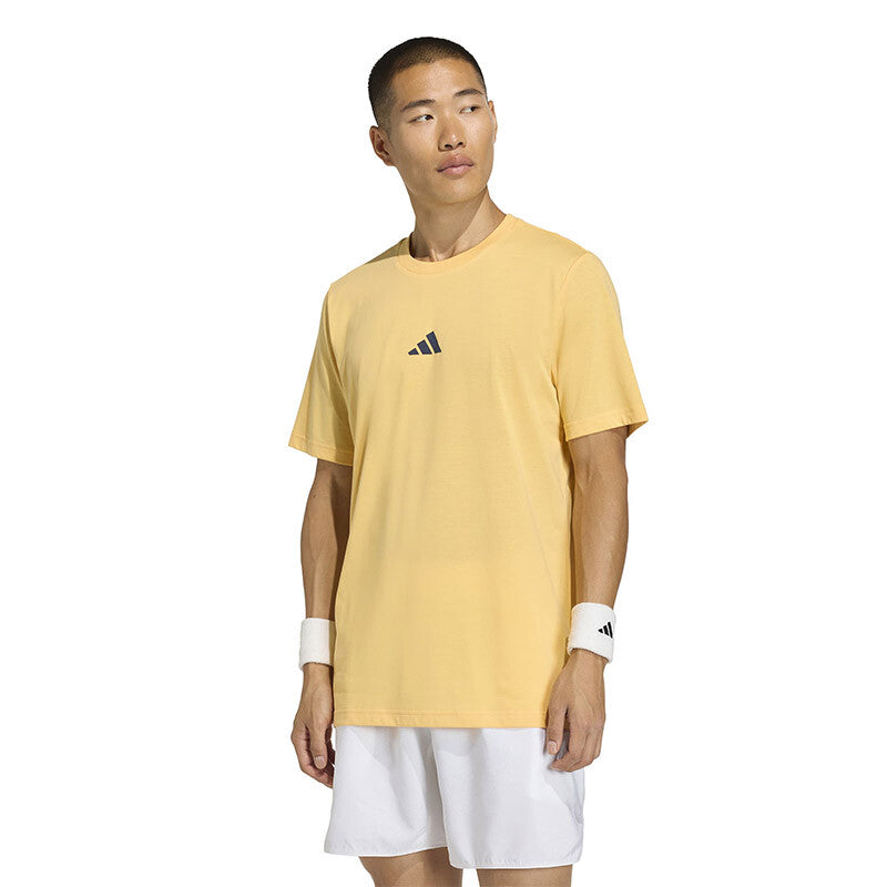 Adidas Pickleball Graphic Tee (m) (orange) - Org / s