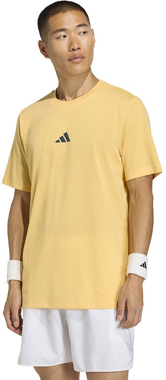 Adidas Pickleball Graphic Tee Men’s - Semi Impact Orange