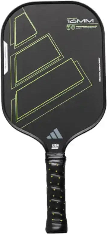 Adidas Rx Carbon Attk 2025 Pickleball Paddle - Black Yellow