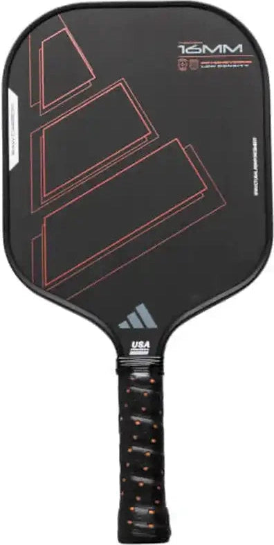 Adidas Rx Carbon Ctrl 2025 Pickleball Paddle - Black Orange