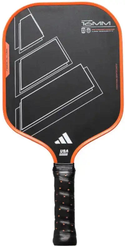 Adidas Rx Team Ctrl 2025 Pickleball Paddle - Black Orange