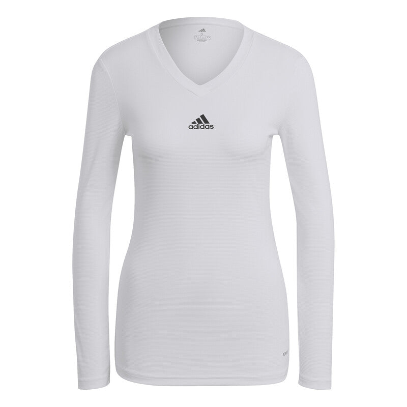 Adidas Team Base Long Sleeve Tee (w) - Wht / Xs