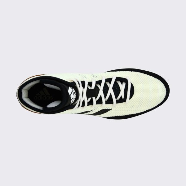 Adidas 231 Tech Fall 2.0 Youth Wrestling Shoes - White Black