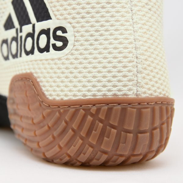 Adidas 231 Tech Fall 2.0 Youth Wrestling Shoes - White Black