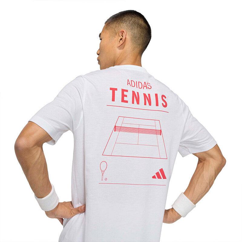 Adidas Tennis Category Graphic Tee