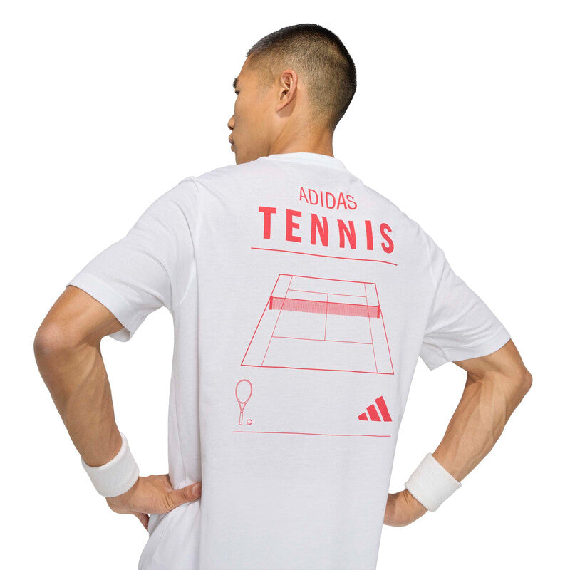 Adidas Tennis Category Graphic Tee
