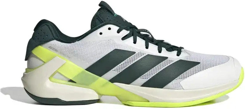 Adidas Ubersonic 5 Men’s Tennis Shoes - White Aurora Ivy Lucid Lemon