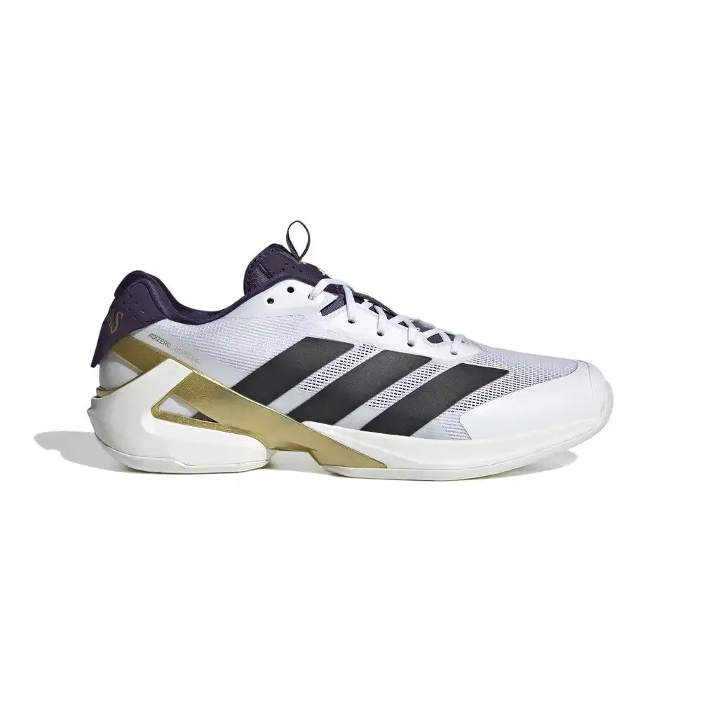 Adidas Ubersonic 5 Nm Men’s Tennis Shoes - White Black Aurora Purple
