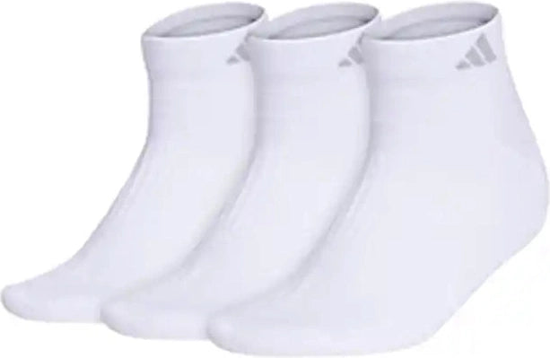 Adidas Women’s Cushioned 3.0 3-pack Low Cut Socks - White - Osfm