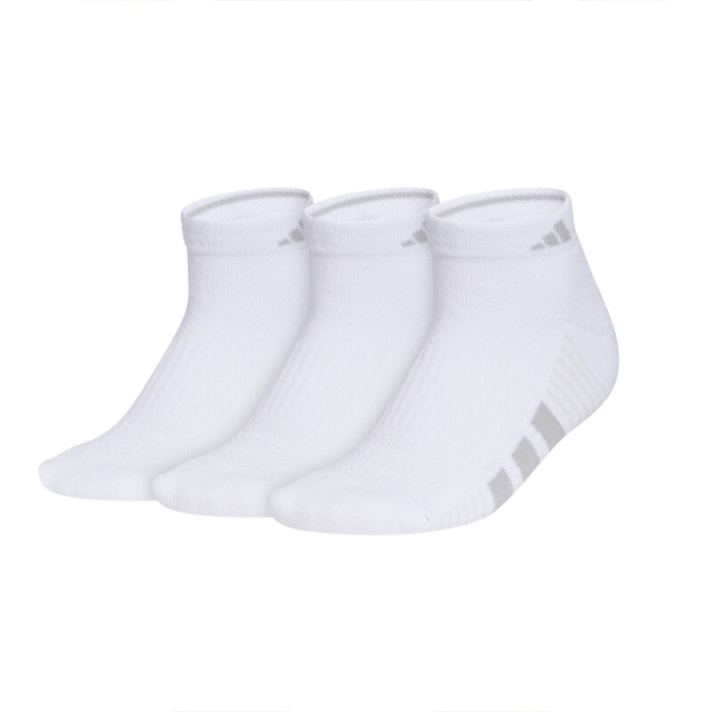 Adidas Women’s Cushioned 4.0 Low Cut Socks 3-pack (white) - Wht / Os