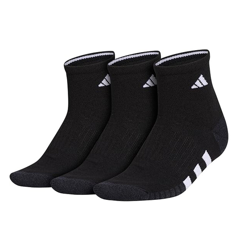 Adidas Women’s Cushioned 4.0 Quarter Socks 3-pack (black)