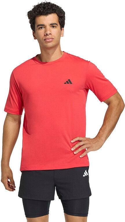 Adidas Workout Essentials Feelready Tee Men’s - Pure Ruby