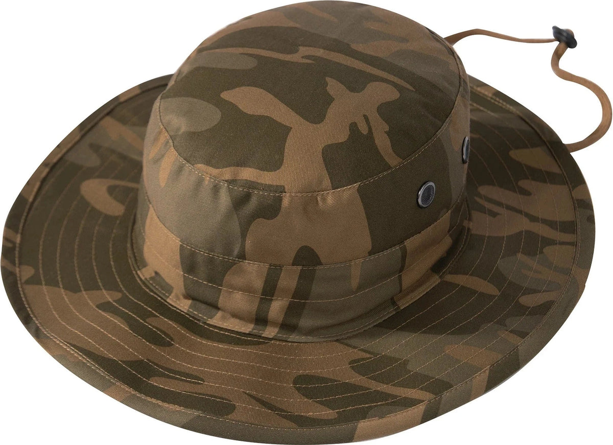 Adjustable Boonie Hat - Coyote Camo