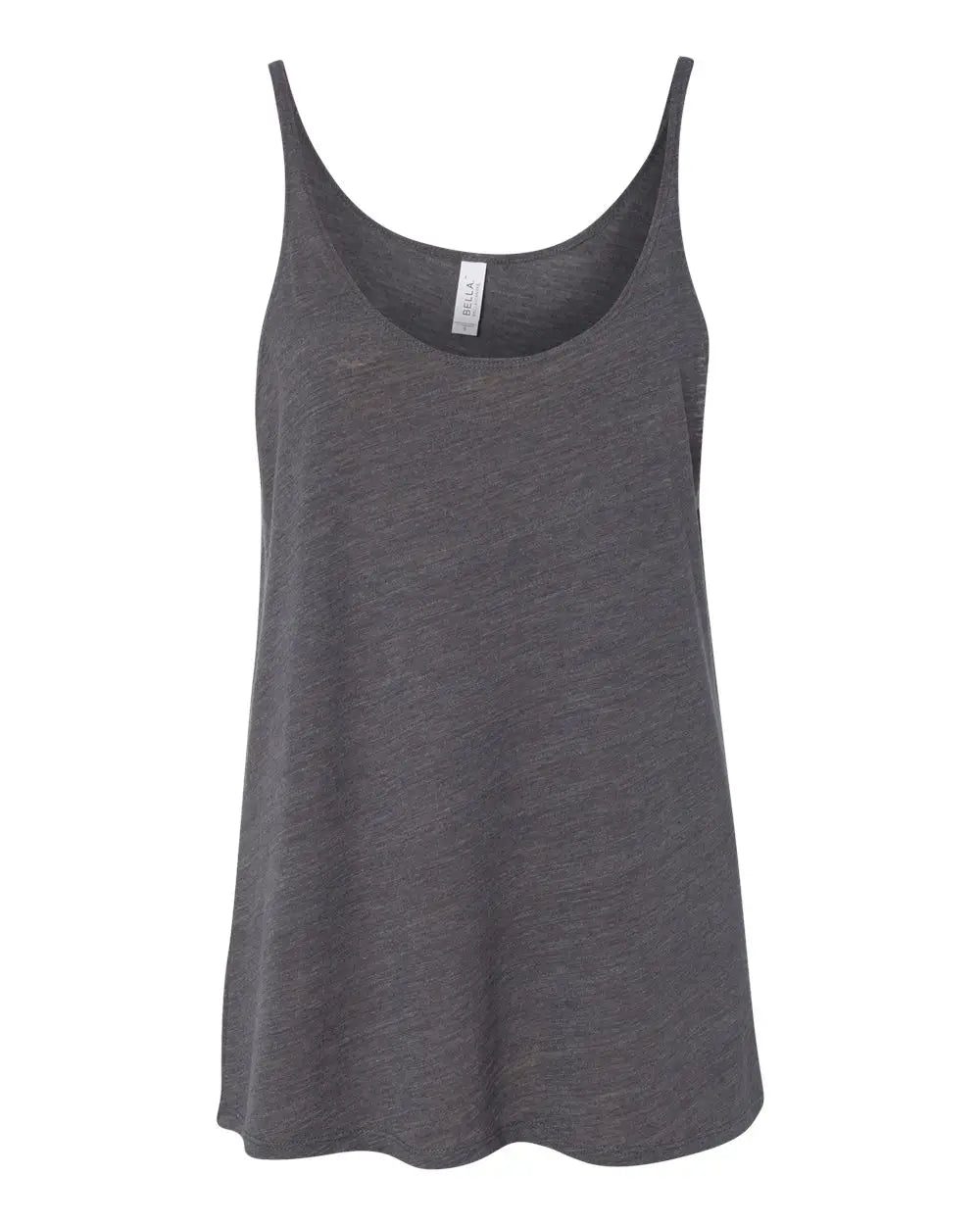 Bella + Canvas 8838b Women’s Slouchy Tank - 8838 - Asphalt Slub - Ladies s