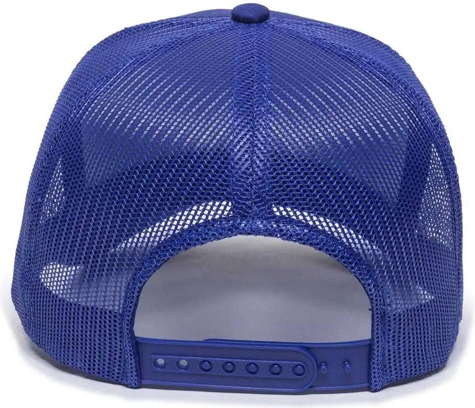 Oc Sports Gl-155 Adjustable Mesh Back Cap - Royal - 6 7/8’’ - 7 1/2’’