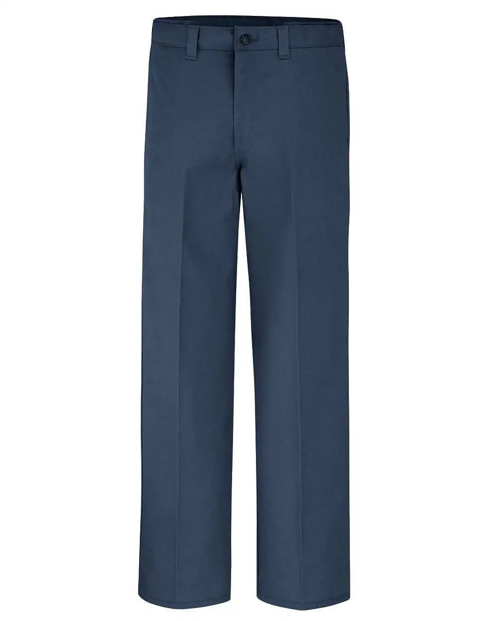 Dickies Lp17ext Industrial Flat Front Comfort Waist Pants - Extended Sizes - Dark Navy - 37 Unhemmed - 50w
