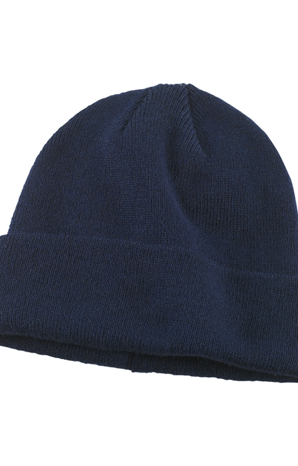 Big Accessories BX031 Watch Cap Beanie - Navy
