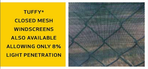 Aer-flo Tuffy Windscreen (9’x60’ W/windows) | Beige