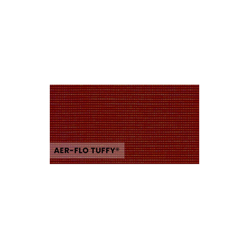Aer-flo Tuffy Windscreen (9’x60’ W/windows) | Beige - Red / Os