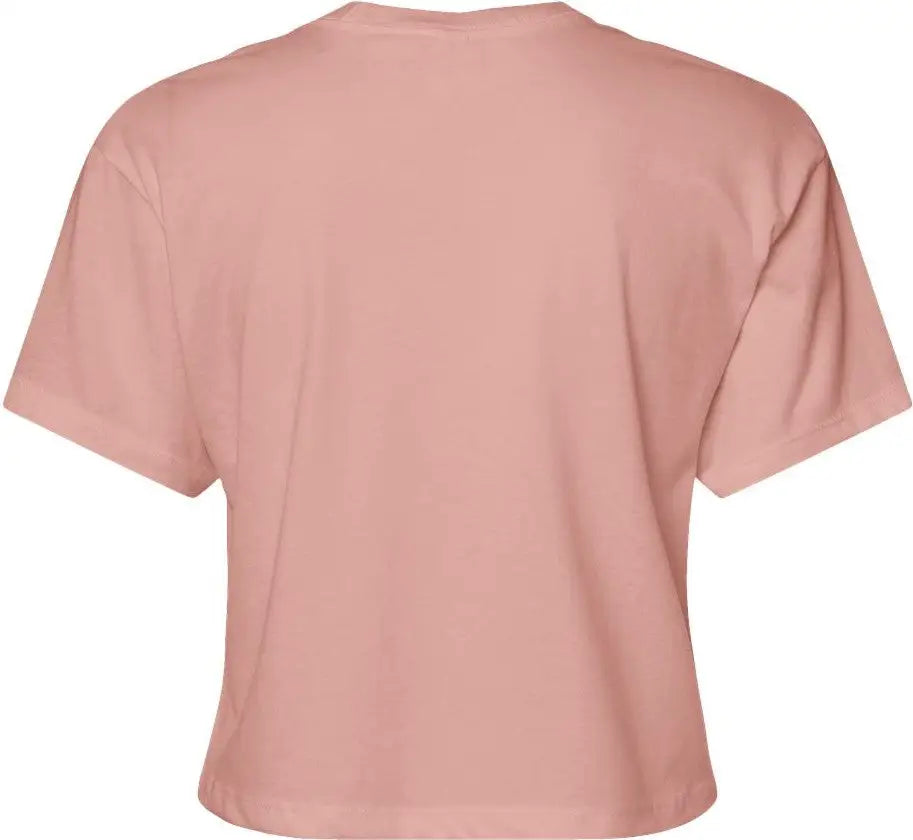 Next Level 1580 Women’s Ideal Crop Tee - Desert Pink - Ladies Xs