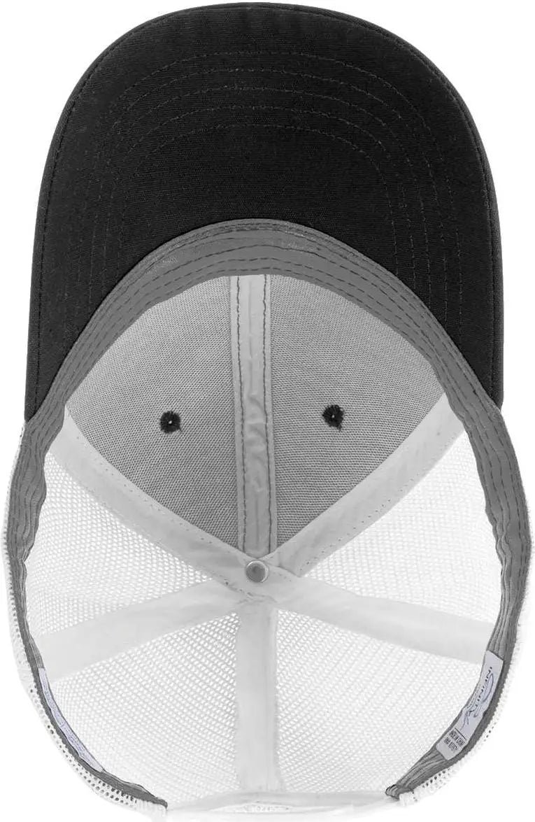 Infinity Her Charlie Women’s Modern Trucker Cap - Black White - one Size Fits Most