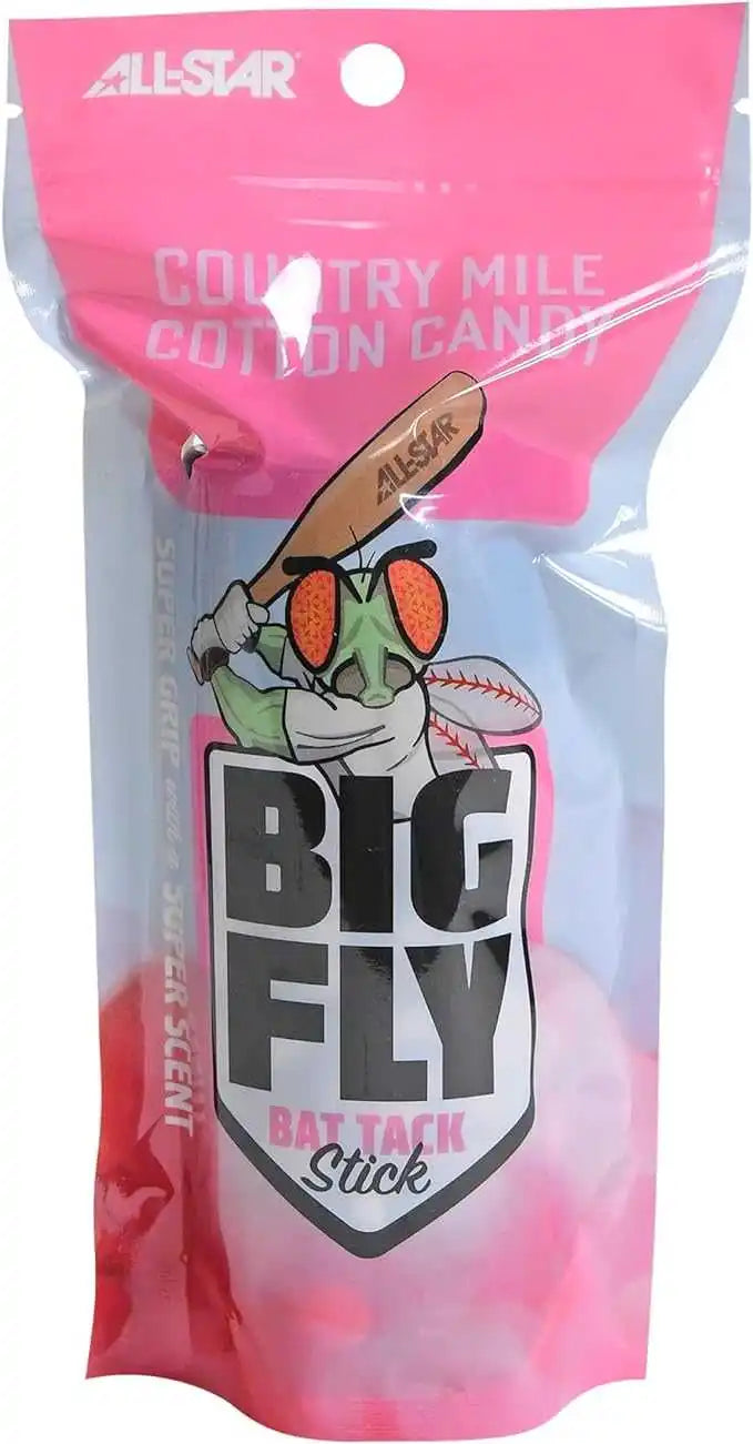 All-star Big Fly Baseball Softball Scented Bat Tack Country Mile Cotton Candy - 1 Ea