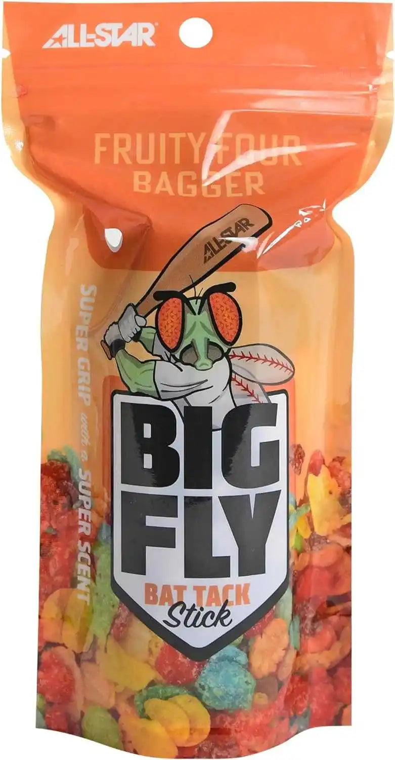 All Star Big Fly Baseball Softball Scented Bat Tack Fruity Four Bagger 1 Ea