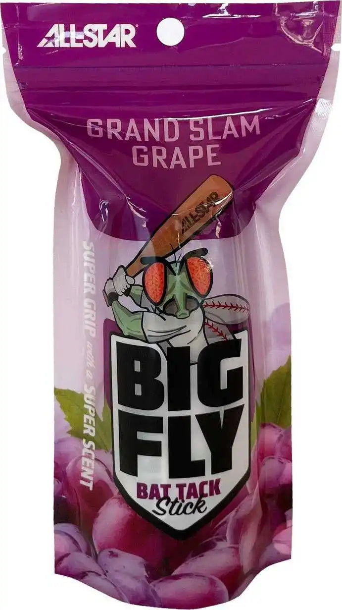 All-star Big Fly Baseball Softball Scented Bat Tack Grand Slam Grape - 1 Ea