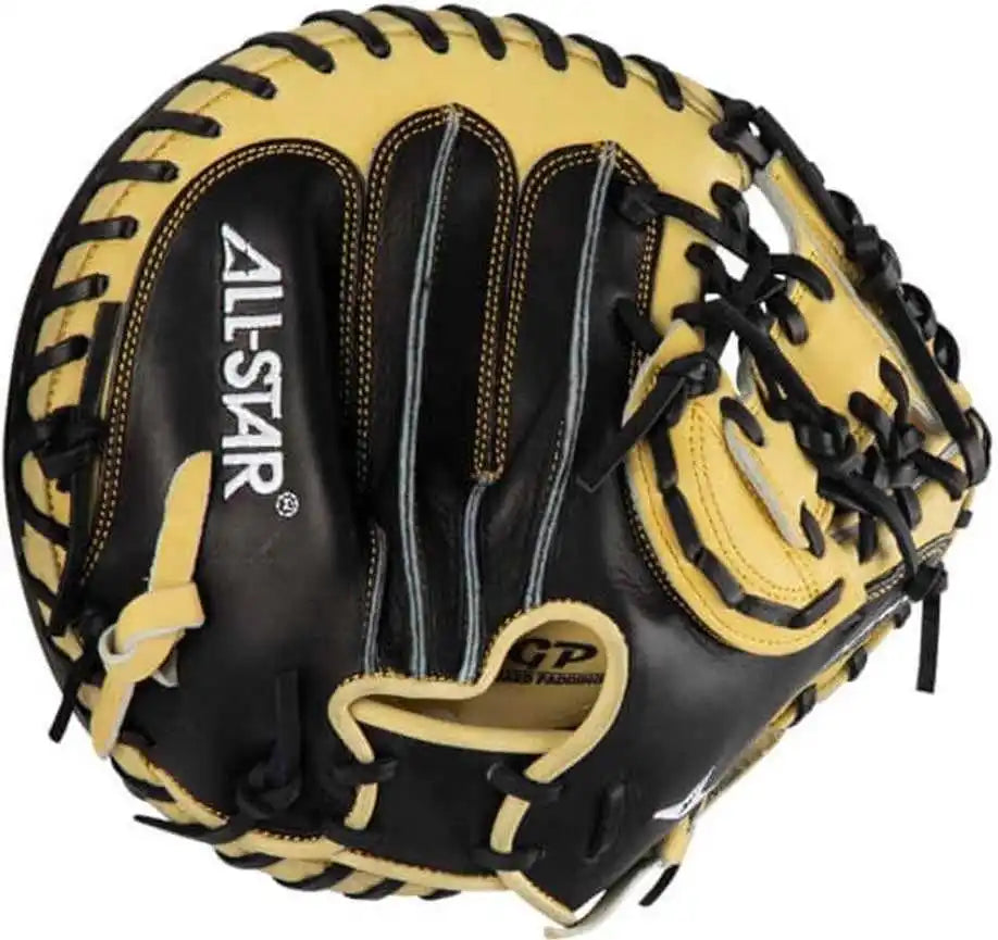 All-star Donut Training Mitt 33.50’’ for Quick Transfers - Tan Black - Right Throw