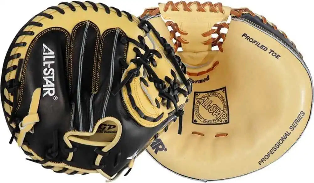 All-star Donut Training Mitt 33.50’’ for Quick Transfers - Tan Black - Right Throw