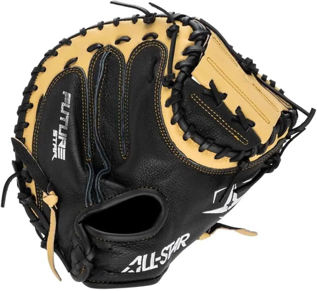 All-star Future Star 33.50’’ Catcher’s Mitt - Black Tan - Right Throw