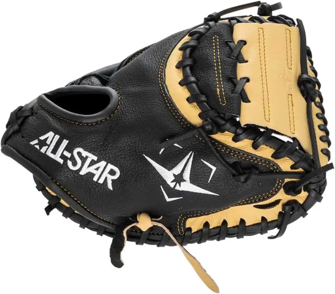 All-star Future Star 33.50’’ Catcher’s Mitt - Black Tan - Right Throw