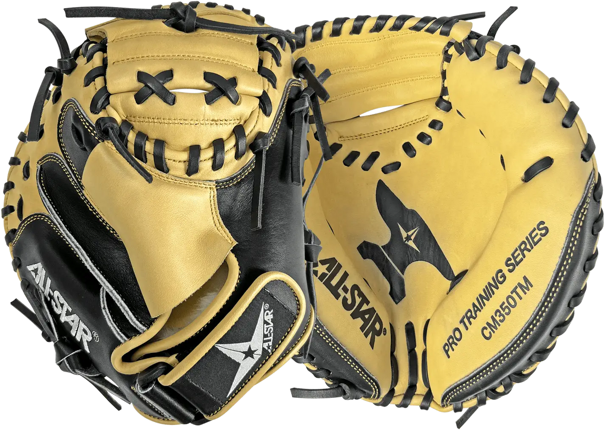 All-star Mini Anvil Baseball Mitt 29.00’’ - Black Tan - Right Throw