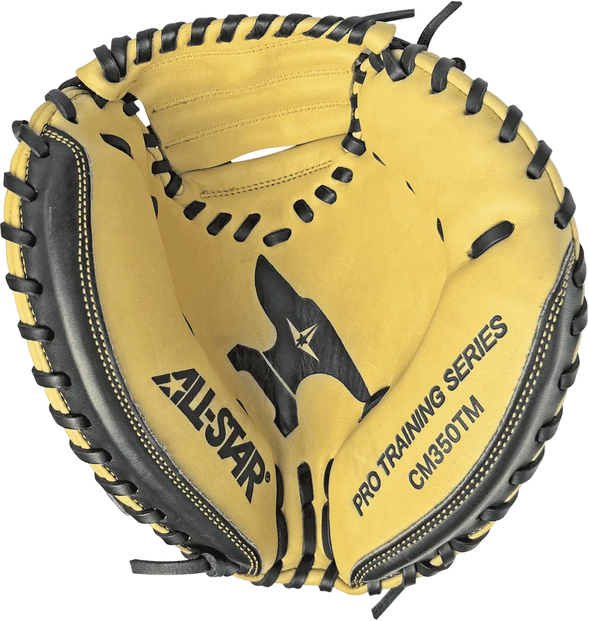 All-star Mini Anvil Baseball Mitt 29.00’’ - Black Tan - Right Throw