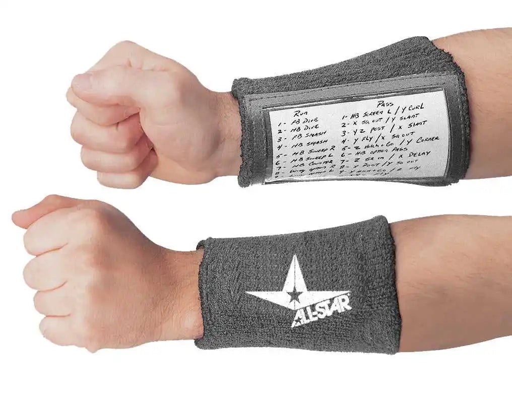 All-star Playmaker Wrist Band Aswbqb - Black - 5.5’’