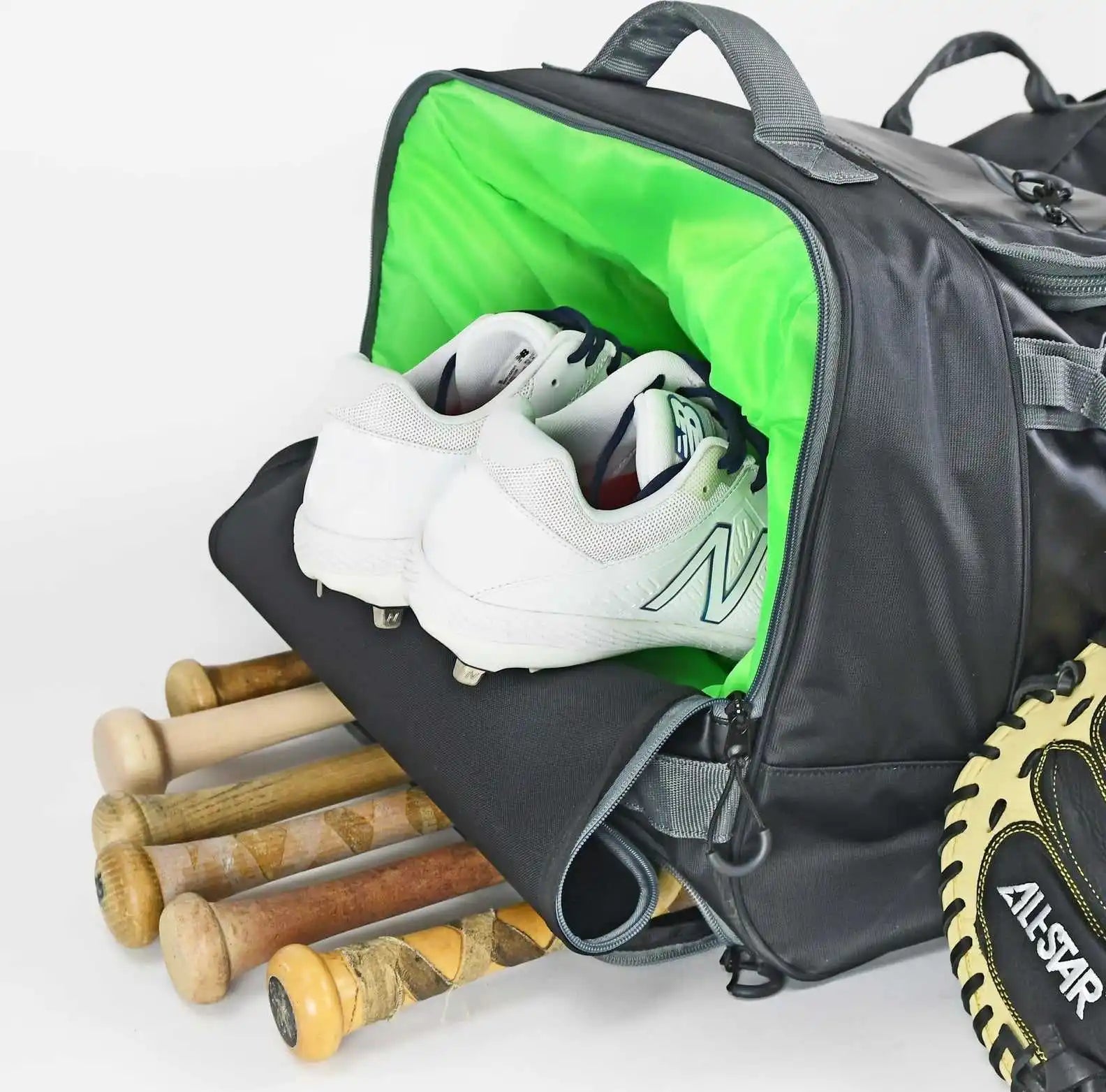All-star S7 Elite Roller Bag Baseball - Black