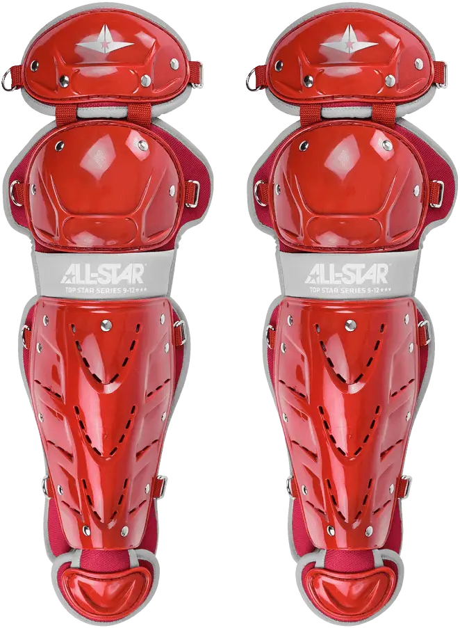 All-star Top Star Series Nocsae Catcher’s Set (ages 12-16) - Scarlet - Red
