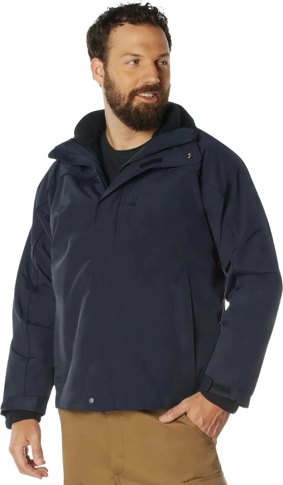 All Weather 3-in-1 Jacket - Midnight Navy Blue / s